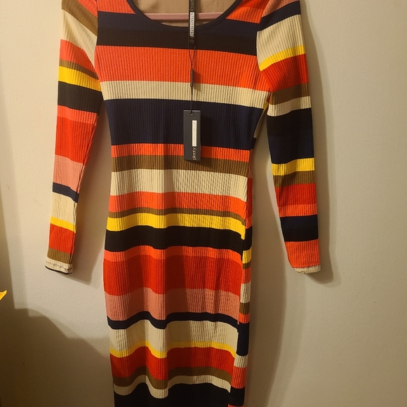 Anthropologie Women's Tracy Reese Striped Column B - Picture 3 of 11